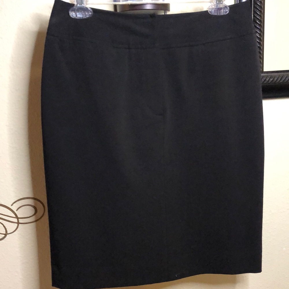 WORTHINGTON Black Pencil Skirt